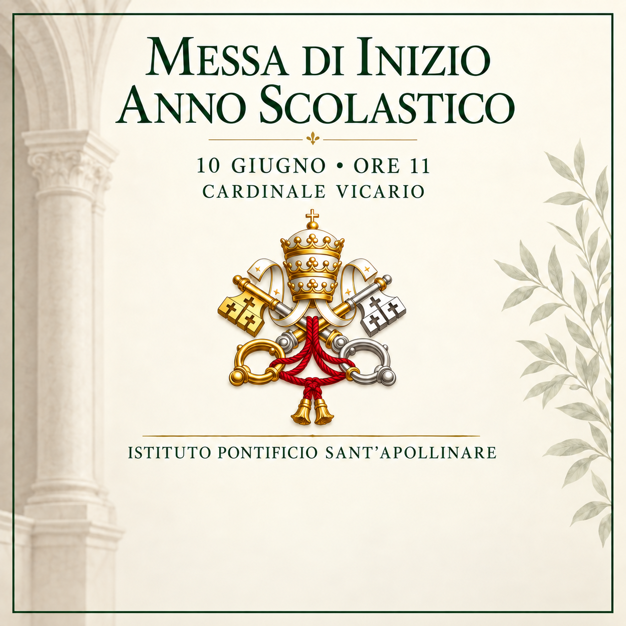 Messa di inizio A.S.